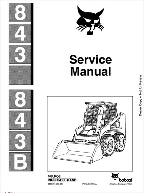 bobcat 843b skid steer tires|bobcat 843 manual free download.